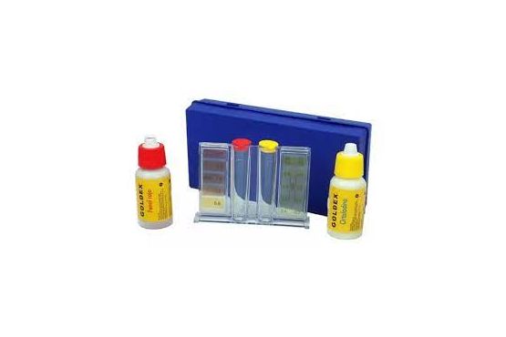 TEST GOLDEX ANALIZADOR DE PH Y CLORO PARA PISCINA 22216