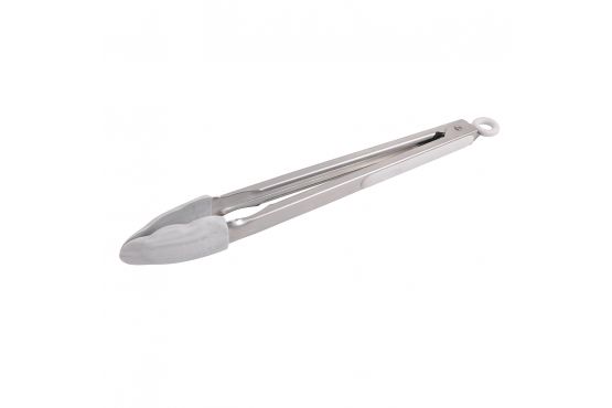 Pinza en Acero  Inox. y Silicona Marca  SELECTA Medida; 30 cms. de largo Cod. 488090