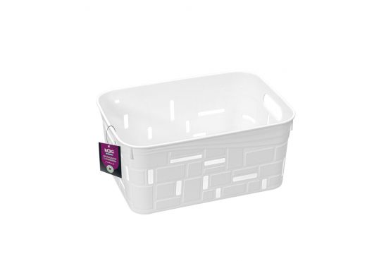 Canasto Organizador ORDENE de Plastico Sin Tapa  Cap. 7,6 lts. Medidas: 31,5 X 22,5 X 15 Cod. OR52130