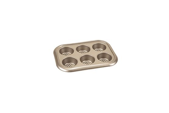 MOLDE MUFFIN X 6 ACERO 29 X 21 X 3.5 CM 515019