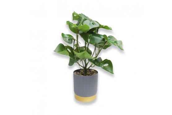 Planta/arbusto artificial Marca SELECTA con maceta Medidas; 27 cms. x 8,6 cms. Cod. 4651848