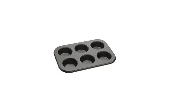 MOLDE MUFFIN X 6 ANTIADHERENTE 26.5 X 18 X 3 CM 532003