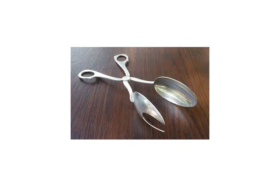 PINZA ACERO INOX. ENSALADAS 30 CM U3016