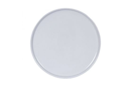 PLATO CERAMICA SELECTA BLANCO DE MESA 27 CMS. BORDE RECTO COD. 256018