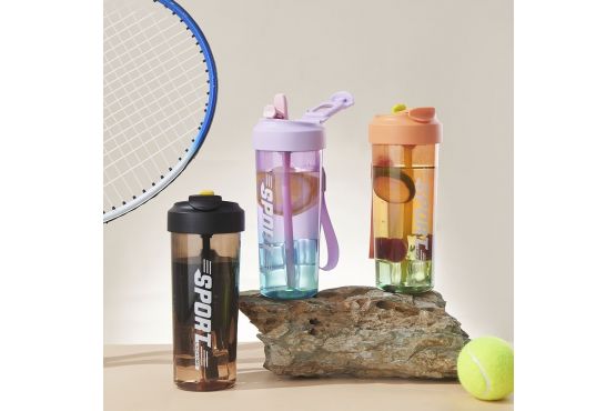 CARAMAÑOLA PLASTICA LINZHOME SPORT DEGRADEE 650 ML. COD. 4460016