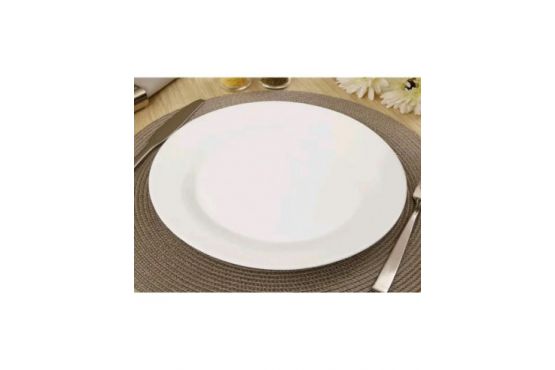 PLATO DURALEX LINEA OPALINE LLANO 24 CMS. COD. 5743