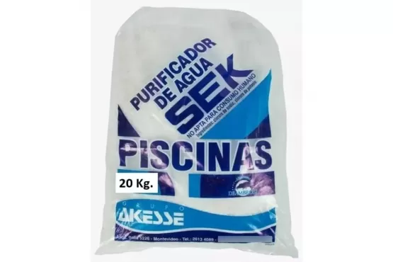 SAL PARA PISCINA SEK 20 KILOS