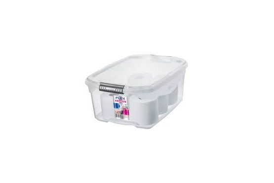 Caja Organizador Marca  SAN REMO  Cap. 20 Lts. Baja Con  Tapa  Cod. SR931