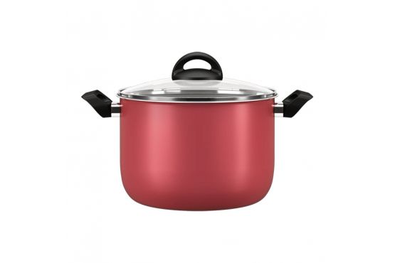 CACEROLA BRINOX CHILLI TEFLON 24 X 16 7 LTS. TAPA VIDRIO APTO VITROCERAMICA COD. 7015/378