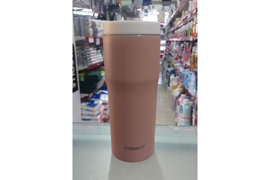 VASO TERMICO COMET 480 ML. ACERO INOXIDABLE 6 HRS. FRIO/12 HORAS CALOR  COD. C027V CORALIN