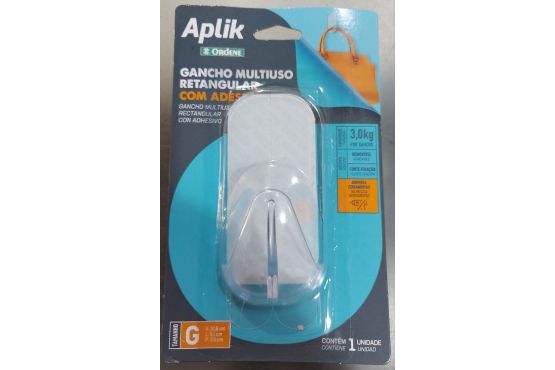 GANCHO PERCHA SAN REMO ACRILICO OR30243