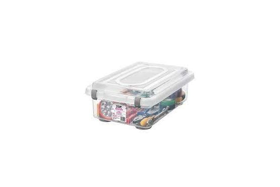 Caja  Organizador Marca SAN REMO Cap. 42 LITROS Modelo Bajo Con Tapa  Cod. SR980