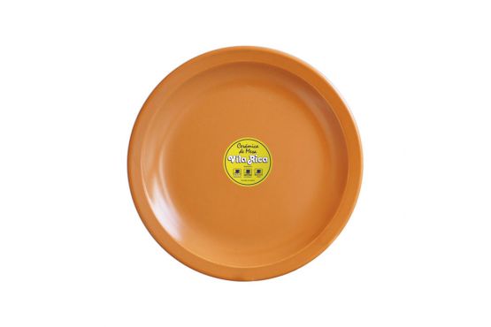 PLATO VILA RICA CERAMICA POSTRE 19 CMS. COD. 310036