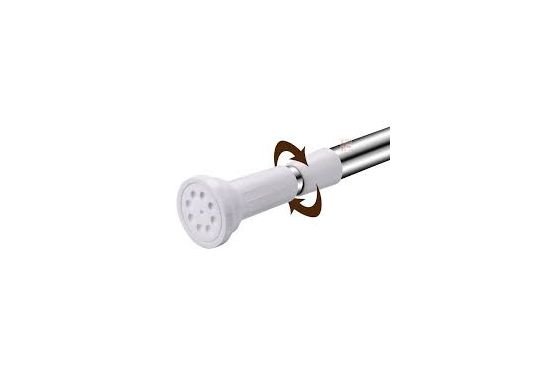 BARROTE EXTENSIBLE PARA CORTINA BAÑO 140 A 260 CM EG0904