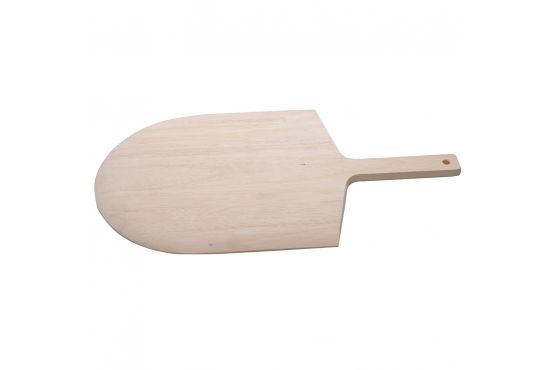 PALA TABLA  EUCALIPTO PARA PIZZA CON MANGO 55 X  30 X  1.5 CM 13268/182